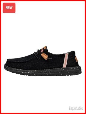 Women's Washed Canvas Slip On Loafers, Lightweight Textile Shoes, Easy On